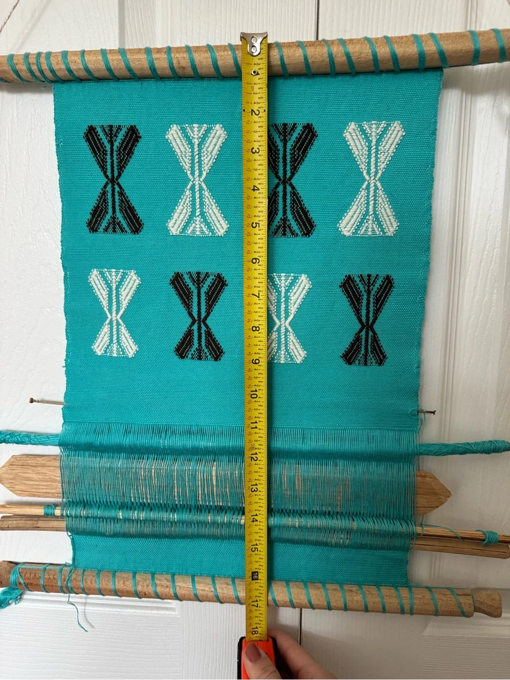 Backstrap Loom Wall Hanging Textile